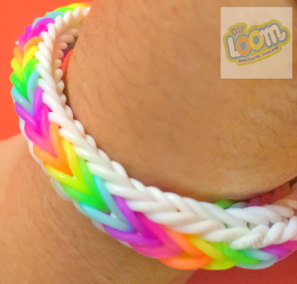 หนังยางถักข้อมือแฟนซี Silicone Loom Bands รุ่นLimited เส้นกลมเหมือนโดนัท ทำลายอะไรก็สวย ที่สำคัญไม่เปื่อยแน่นอนจ้า
