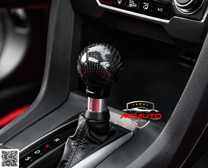 หัวเกียร์ทรงกลมคาร์บอนแท้ CIVIC FC / FK