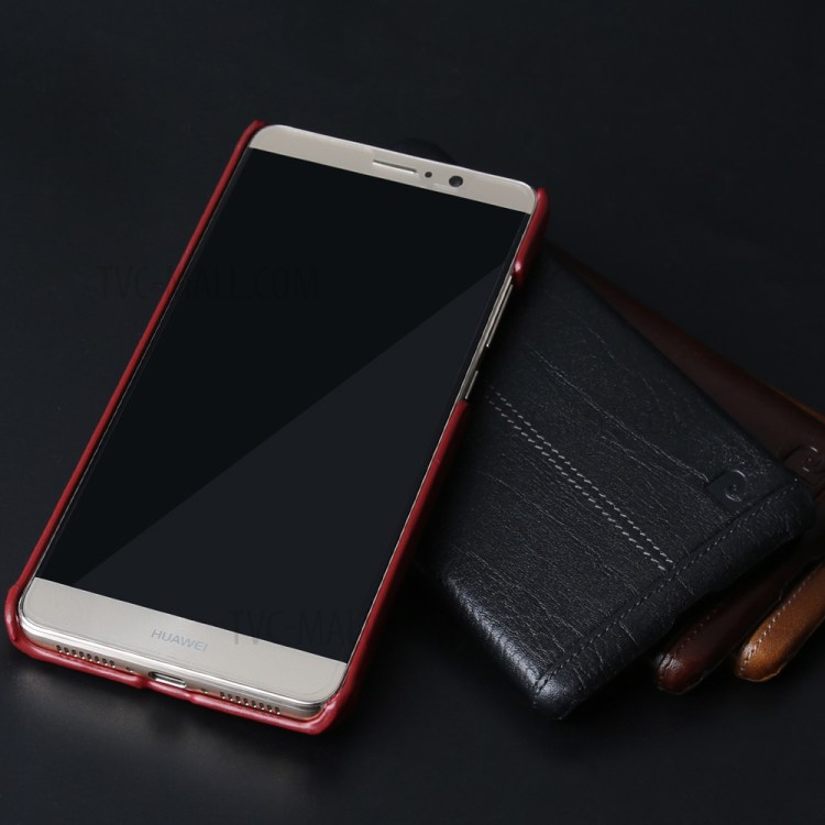 Case Huawei Mate 9 / Pre-order * Pierre Cardin พลาสติกคุณภาพสูงเคลือบด้วยหนังแท้เย็บที่เหนือกว่า *