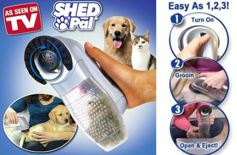 เครื่องดูดขนสุนัข Shed pal