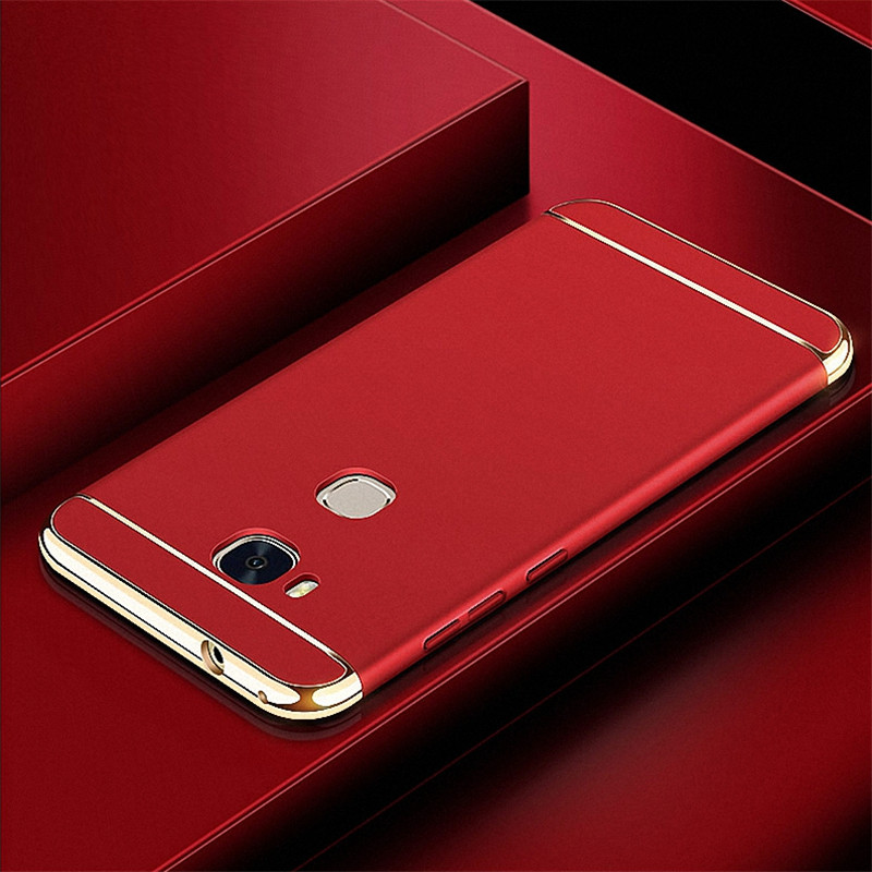 Case Huawei GR 5 / Pre-order * เคสยางพลาสติก ชุบเคลือบผิวด้วยไฟฟ้ากรอบ 3-in-1*