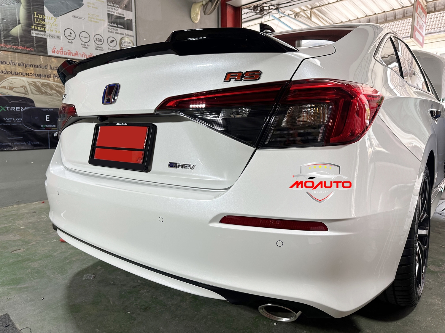 ชุดกระจกช่วยเตือนมุมอับสายตา V1 ( BSD ) CIVIC FE / FE e:HEV