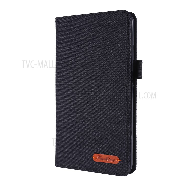 Case Lenovo Tab M7 / Pre-order * เคสช่องใส่การ์ดเนื้อผ้า เนื้อผ้าลายนิ้วมือมดและสัมผัสที่ละเอียดอ่อน *