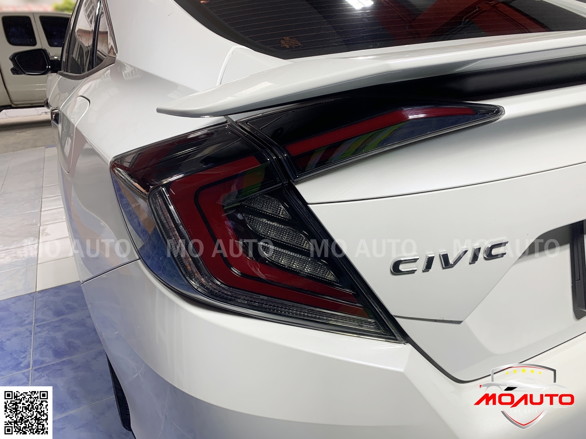ไฟท้าย M-CONCEPT โคมใส CIVIC FC / FC MC 2016-2021