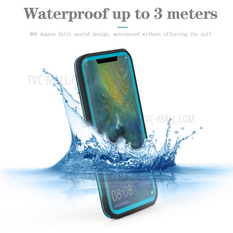 Case Huawei Mate 20 Pro / Pre-order * SHELLBOX Clear Back IP68 เคสกันน้ำ คุณภาพสูงทำจากวัสดุ TPU + PC + PTE เป็นมิตรกับสิ่งแวดล้อม *