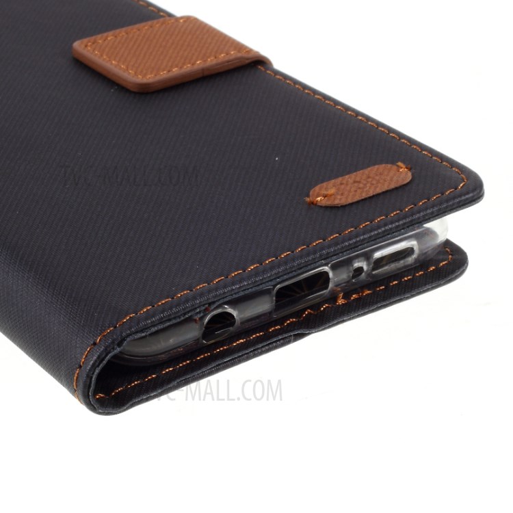 Case Samsung Galaxy A71 / Pre-order * ROAR Twill Grain Leather Wallet Stand Case Flip *