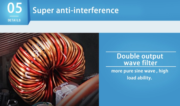 โซล่าไฮบริดออฟกริดอินเวอร์เตอร์ (Hybrid Off-Grid Inverter) รุ่น TG-1600W 24V