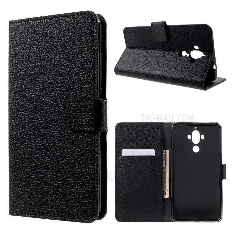 Case Huawei Mate 9 / Pre-order * ผิวเนื้อลิ้นจี่ สายรัดแม่เหล็กสามารถย้อนกลับได้ *