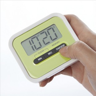 CLOCK10 นาฬิกาจับเวลา countdown timer เรือนใหญ่ ดูชัด** ส่งแบบสุ่มสีนะคะ ***