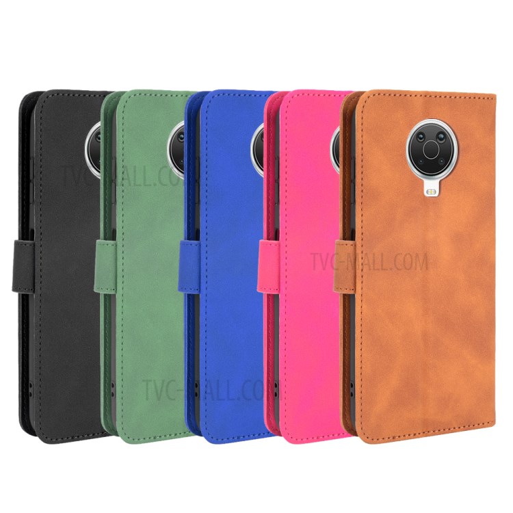 Case Nokia G10/G20/6.3 # Pre-Order * เคสกระเป๋าสตางค์หนังสัมผัสผิวสัมผัสสำหรับฝาครอบโทรศัพท์ พร้อมขาตั้งรองรับ *