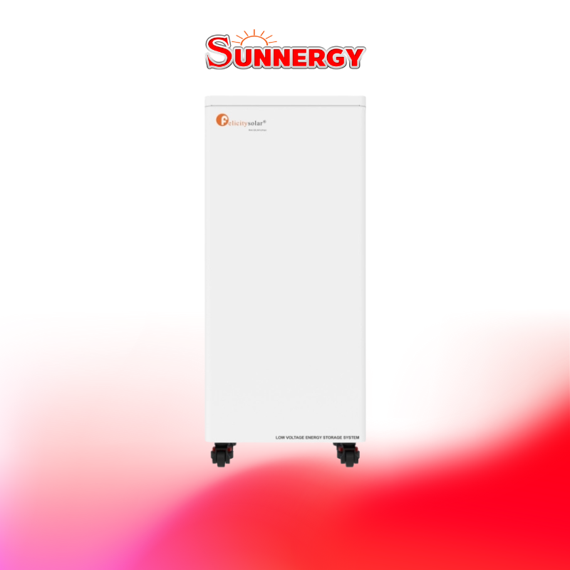 Felicitysolar FLA48300 Battery LiFePO4 แบตเตอรี่โซล่าเซลล์ ชนิดลิเธียมฟอสเฟต 48V 300Ah
