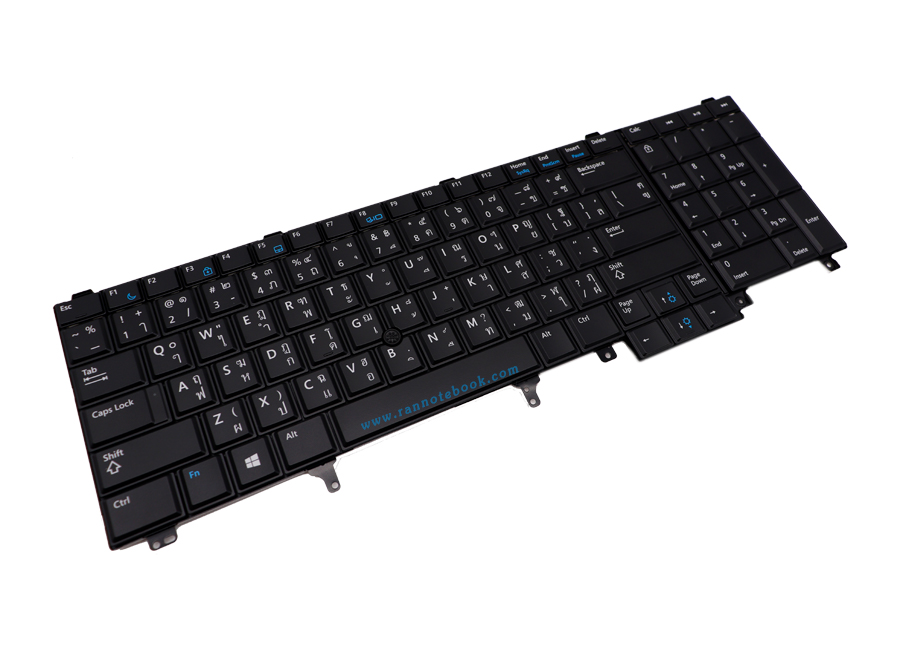 แป้นพิมพ์ โน๊ตบุ๊ค Dell Latitude E6540 ประกันศูนย์ Dell