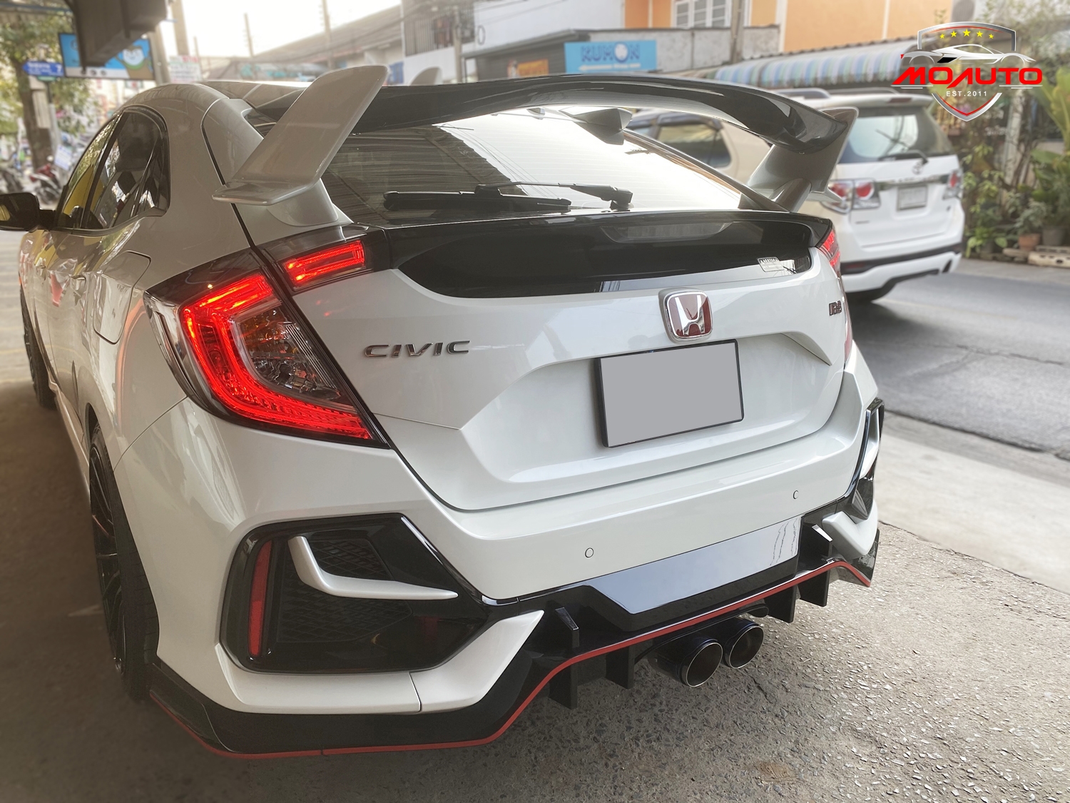 สปอยร์เลอร์ทรง TYPE-R ตรงรุ่น CIVIC HATCHBACK (FK)