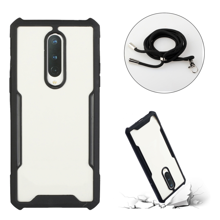 Case OPPO F11 Pro / Pre-Order * เคสกันกระแทกอะคริลิค + สี TPU พร้อมสายคล้องคอ *