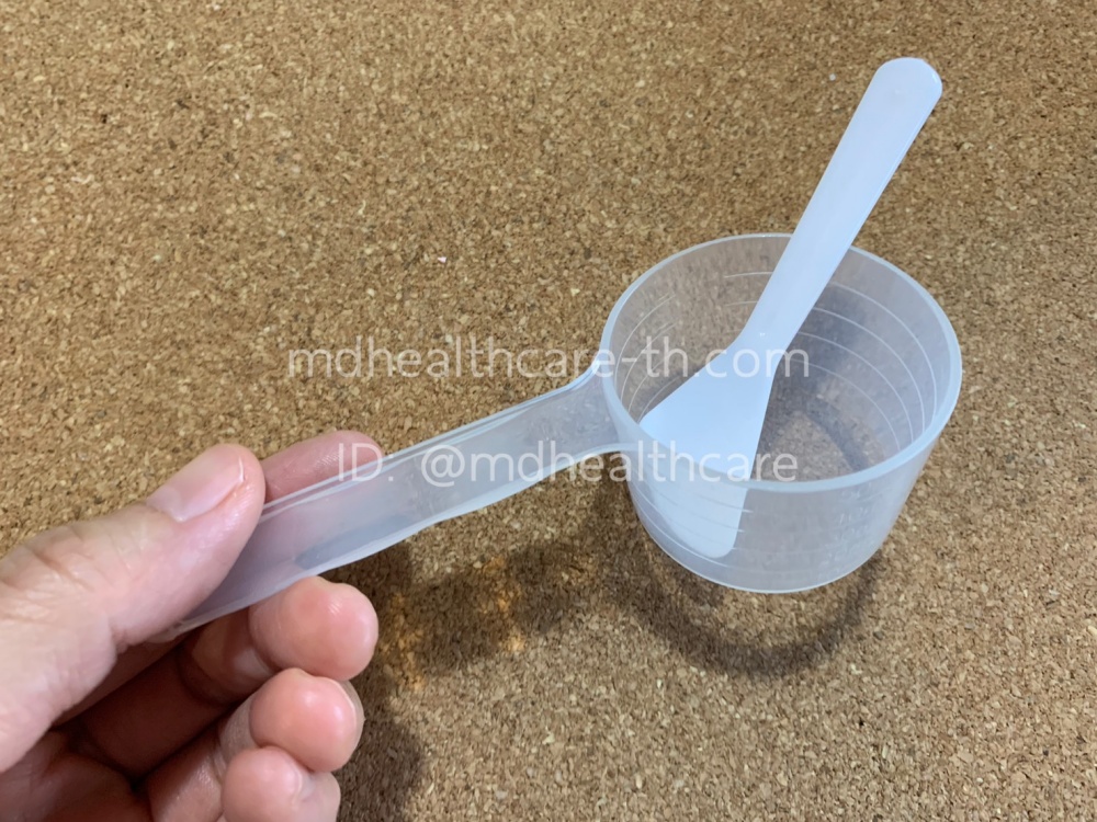 ไม้พายพลาสติก ไม้พายตักครีม ขนาด8.1*2.5cm.(100ชิ้น/ชิ้นละ1.5฿)