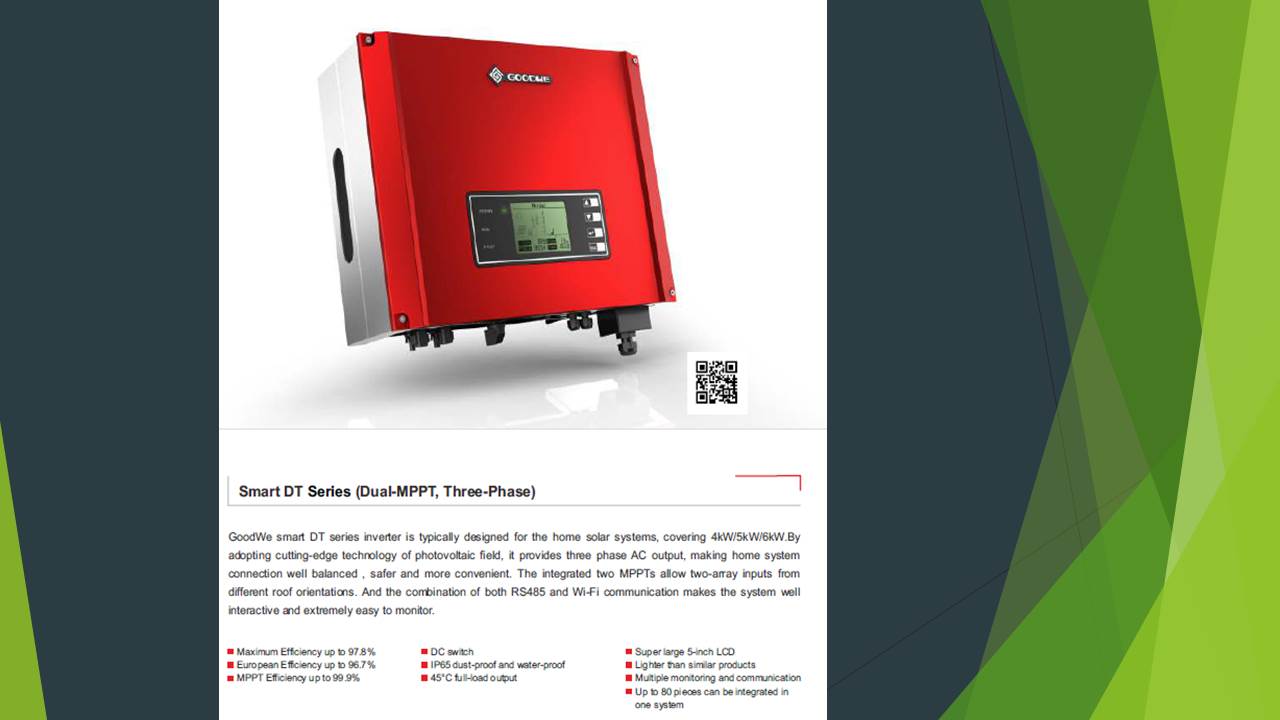 Goodwe inverter GW5000-DT