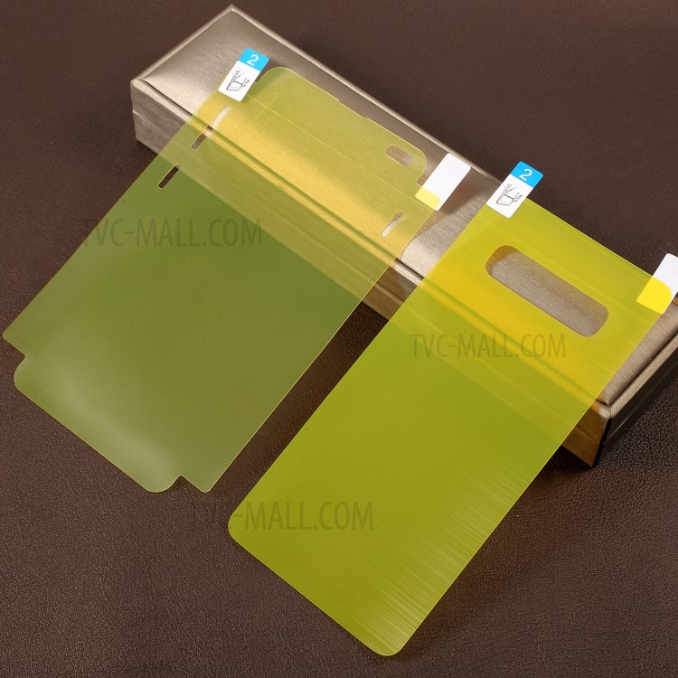 ฟิล์มกันรอยหน้า + หลัง Samsung Galaxy S10 Plus / Pre-Order * ฟิล์มกันรอยหน้าจอทำจากวัสดุ TPU คุณภาพสูงคุณสมบัติอ่อนนุ่มและยืดหยุ่น *