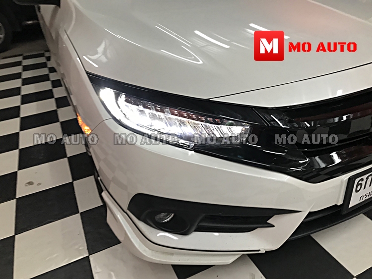 โคมไฟหน้า LED RS งานเทียบ OEM CIVIC FC 2016-2021