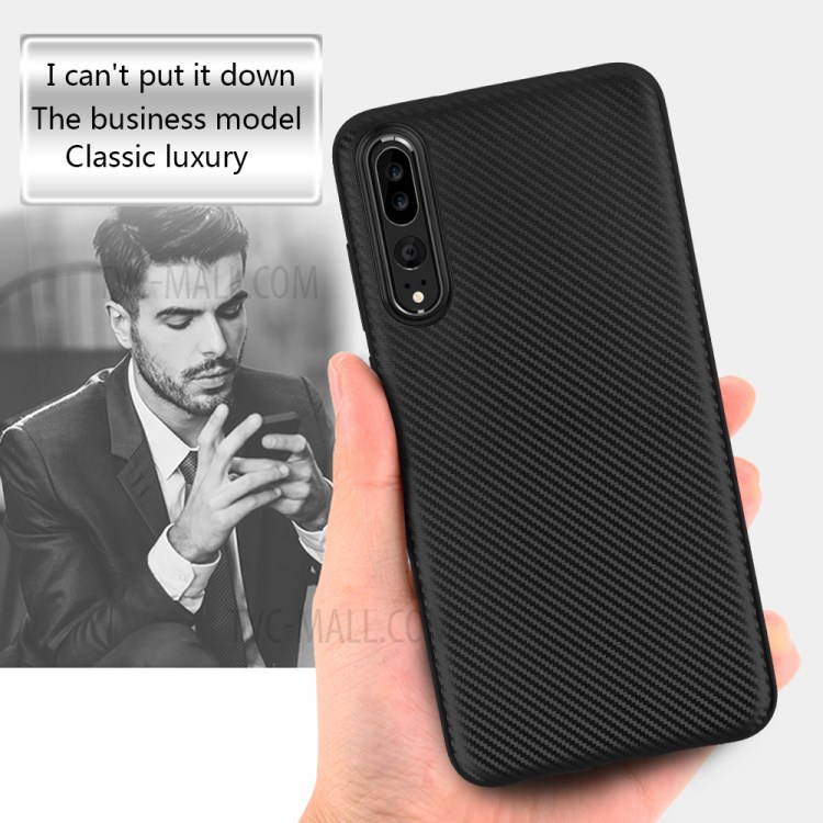 Case Huawei P20 Pro / Pre-order * คาร์บอนไฟเบอร์เนื้อนุ่ม TPU *