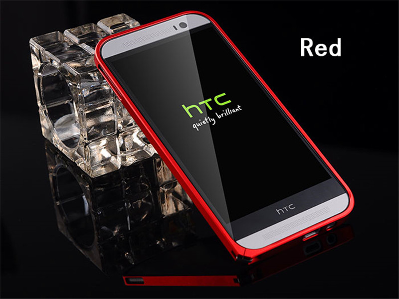 Case HTC ONE M8 / Pre-order * อลูมิเนียมอัลลอยด์กันชนเปลือย, การกระจายความร้อนที่ดี *