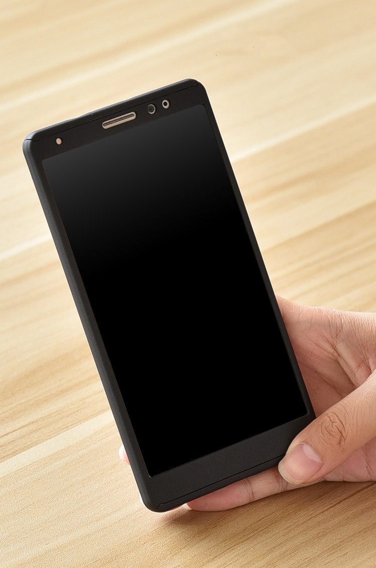 Case Huawei Mate 8 / Pre-order * เคสป้องกันมีฝาครอบเต็ม 360 องศา + กระจกนิรภัย *