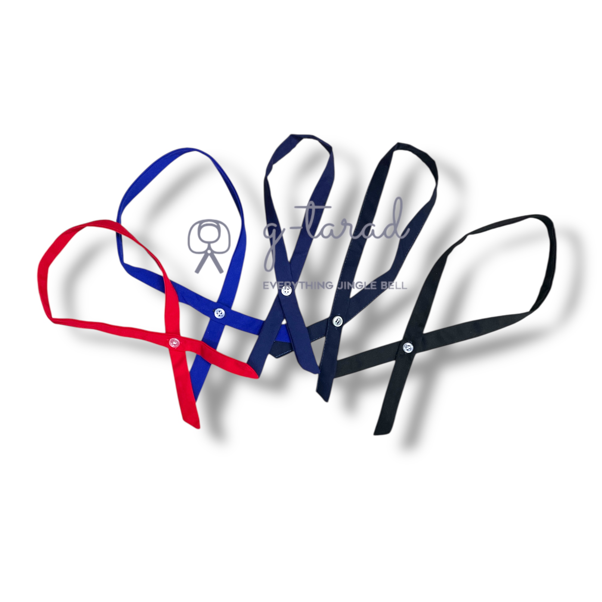 คอซอง แบบโบว์ไขว้ สำหรับนักเรียน