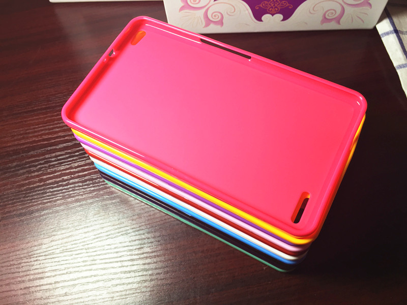 Case Huawei MediaPad X1 / Pre-order * เคสซิลิโคนTpu ปกหลัง สีสันสดใส *