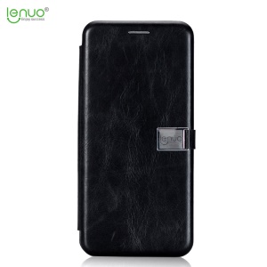 Case Samsung Galaxy S8 Plus / Pre-order * LENUO เคสผิวหนังม้าหนัง PU ผู้ถือบัตรปกคลุม การปิดแม่เหล็กช่วยเพิ่มความปลอดภัย *