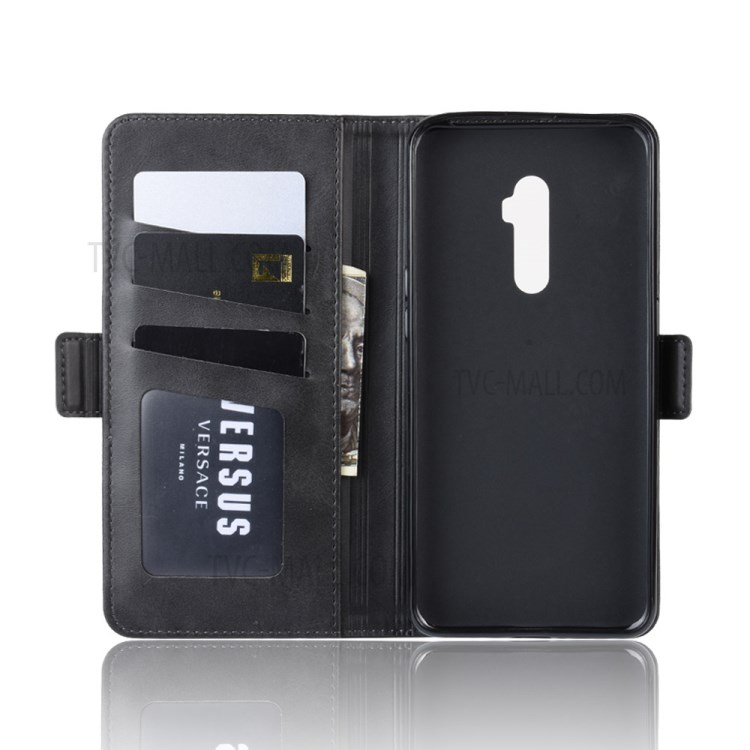 Case OPPO Reno 10x Zoom / พรีออเดอร์ * เคสหนัง PU คุณภาพสูงและ TPU ภายในนุ่มทนทานและทนต่อการสึกหรอ *