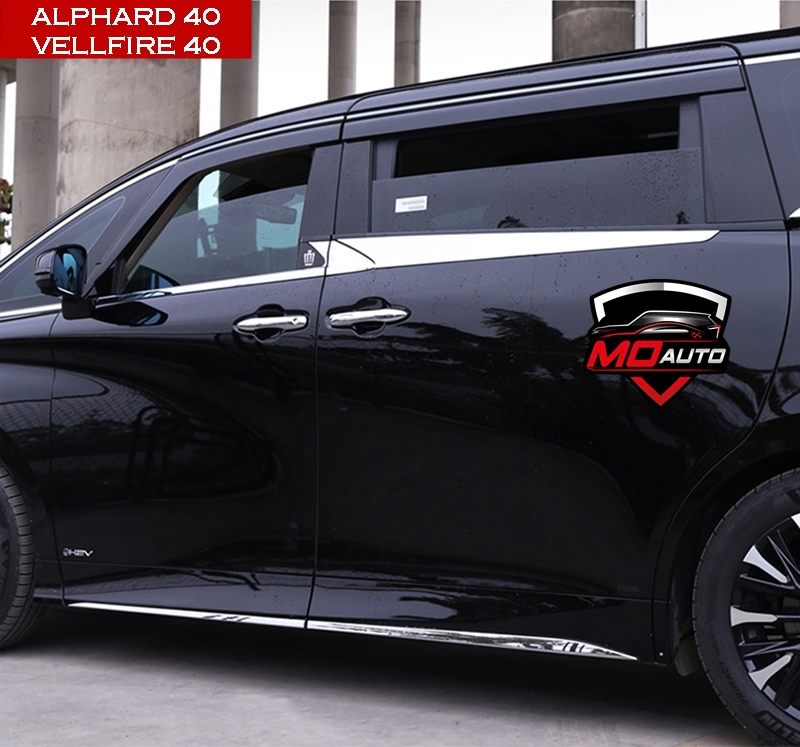 กันสาดสแตนเลท ALPHARD 40 / VELLFIRE 40