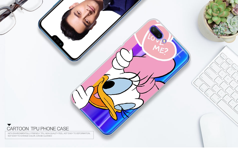 Case Huawei Y9 / Pre-order * เคสซิลิคอนการ์ตูนTPU Softปกหลังมิกกี้เม้า มินนี้เม้าน่ารัก *