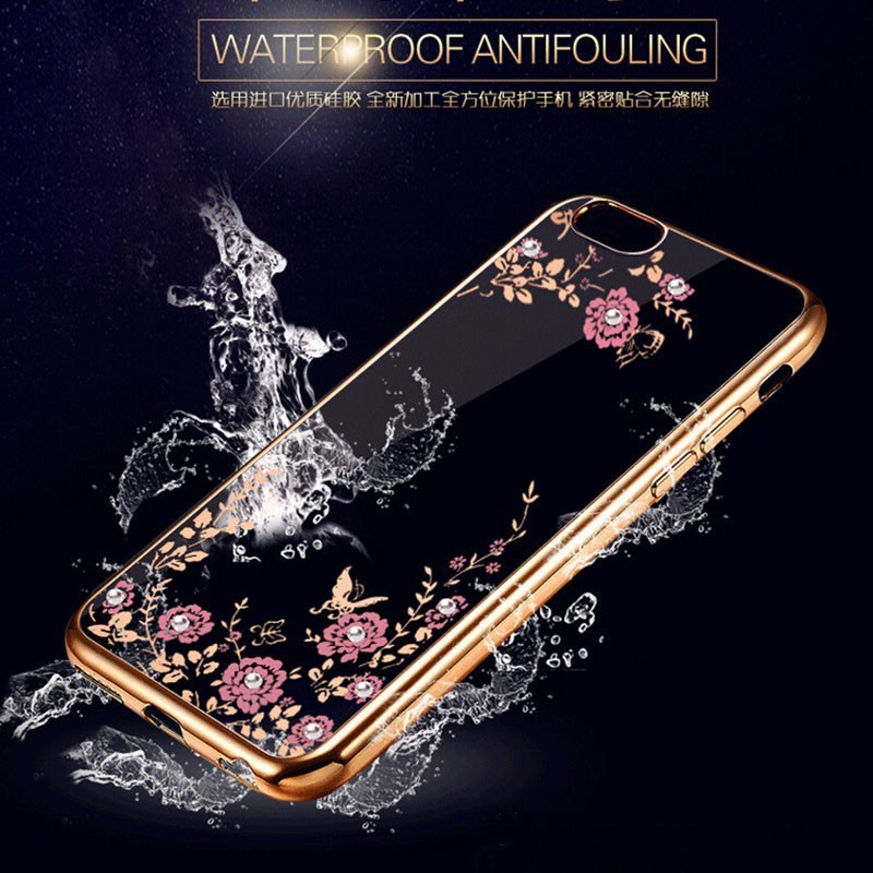 Case Huawei P9 Plus / Pre-order * เคสหรูหราเทคนิคการชุบทอง TPU ซิลิโคนอ่อนนุ่ม *