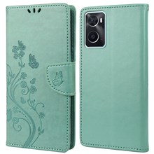 Case Realme 9i # Pre-Order * เคสกระเป๋าสตางค์หนัง PU ลายผีเสื้อตราตรึงใจแม่เหล็กปิดขาตั้งพลิกกันกระแทกฝาครอบป้องกัน *