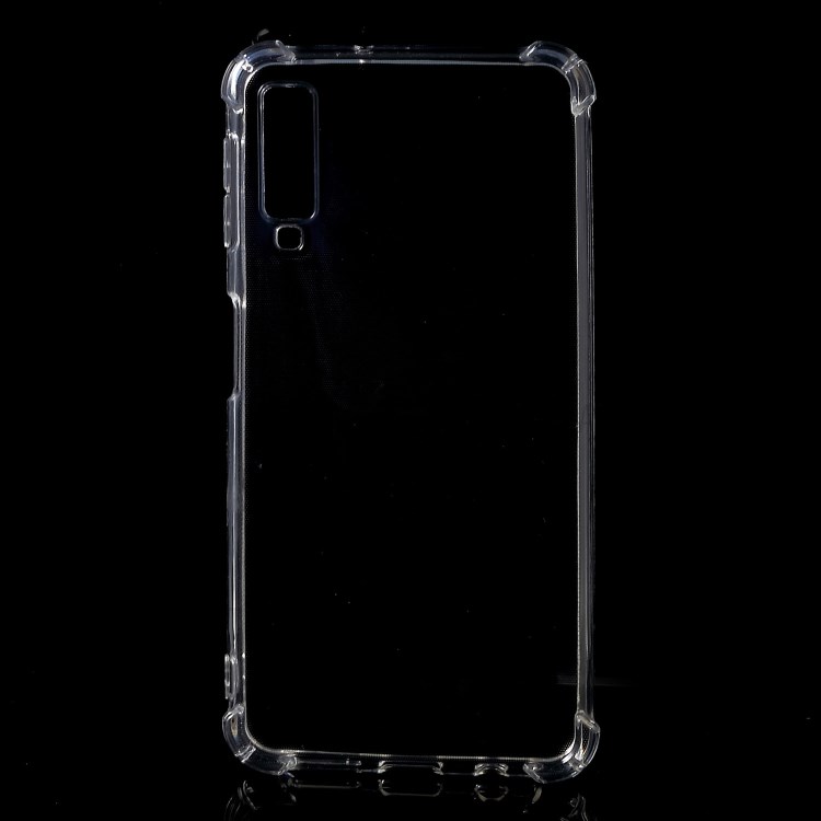 Case Samsung Galaxy A7 (2018) / Pre-Order * เคสใส TPU กันกระแทก 4 มุม โทรศัพท์มือถือที่มีความยืดหยุ่น *