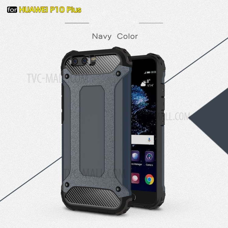 Case Huawei P10 Plus / Pre-order * Armor Guard ไฮบริด TPU และวัสดุพลาสติก *
