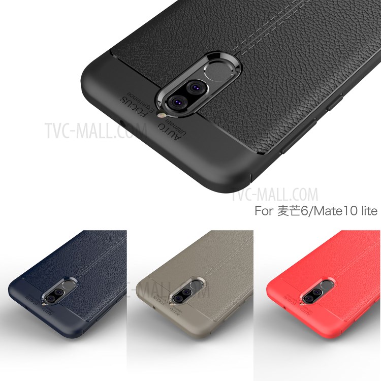 Case Huawei nova 2i / Pre-order * ผิวลิ้นจี่นุ่ม TPU มีปุ่มสัมผัสที่นุ่มมือ*