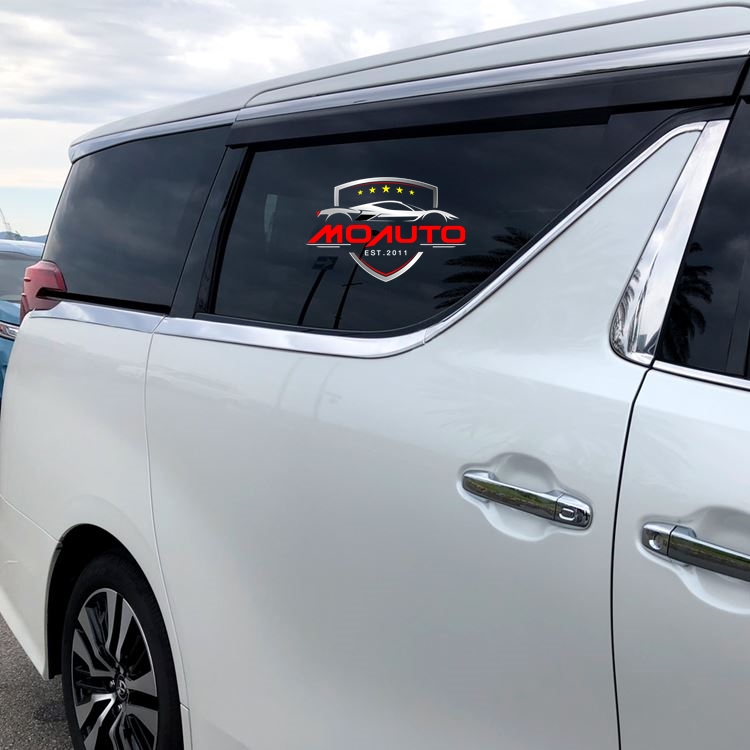 ขอบหน้าต่างชายประตูหลังสแตนเลท ALPHARD / VELLFIRE 30 MC