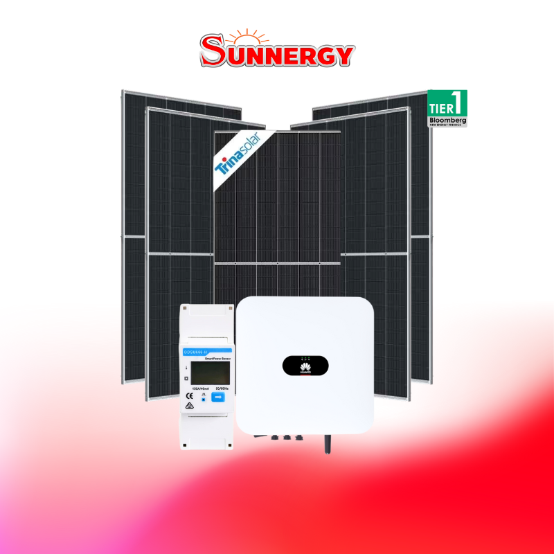 ชุดโซลาร์เซลล์ระบบออนกริด HUAWEI ขนาด 3KW 1PH