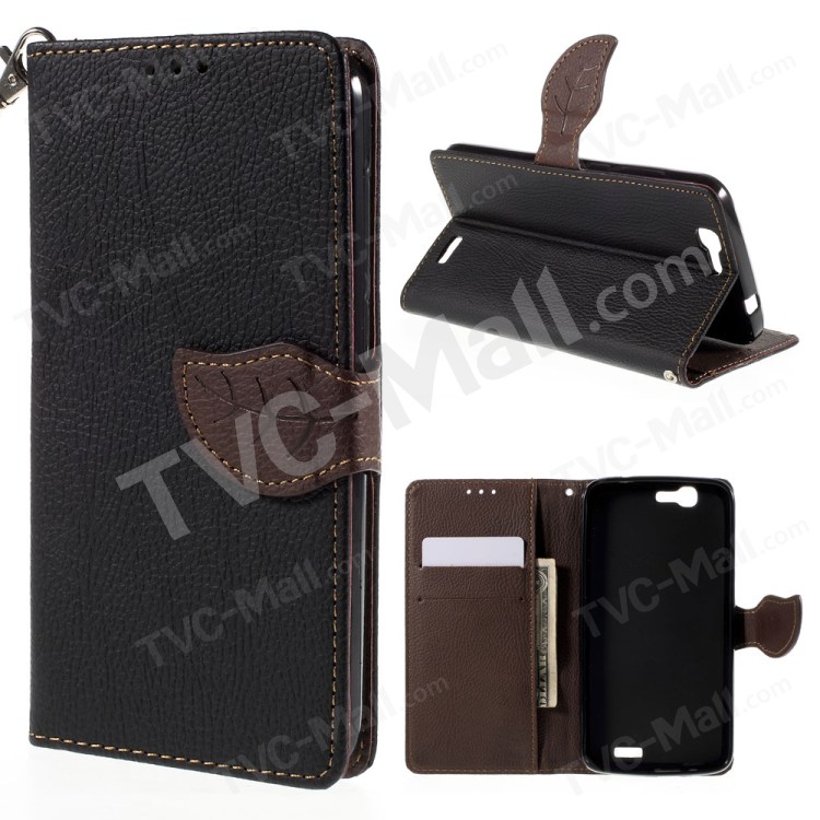 Case Huawei Ascend G7 / Pre-order * เคสปิดรูปใบไม้ *