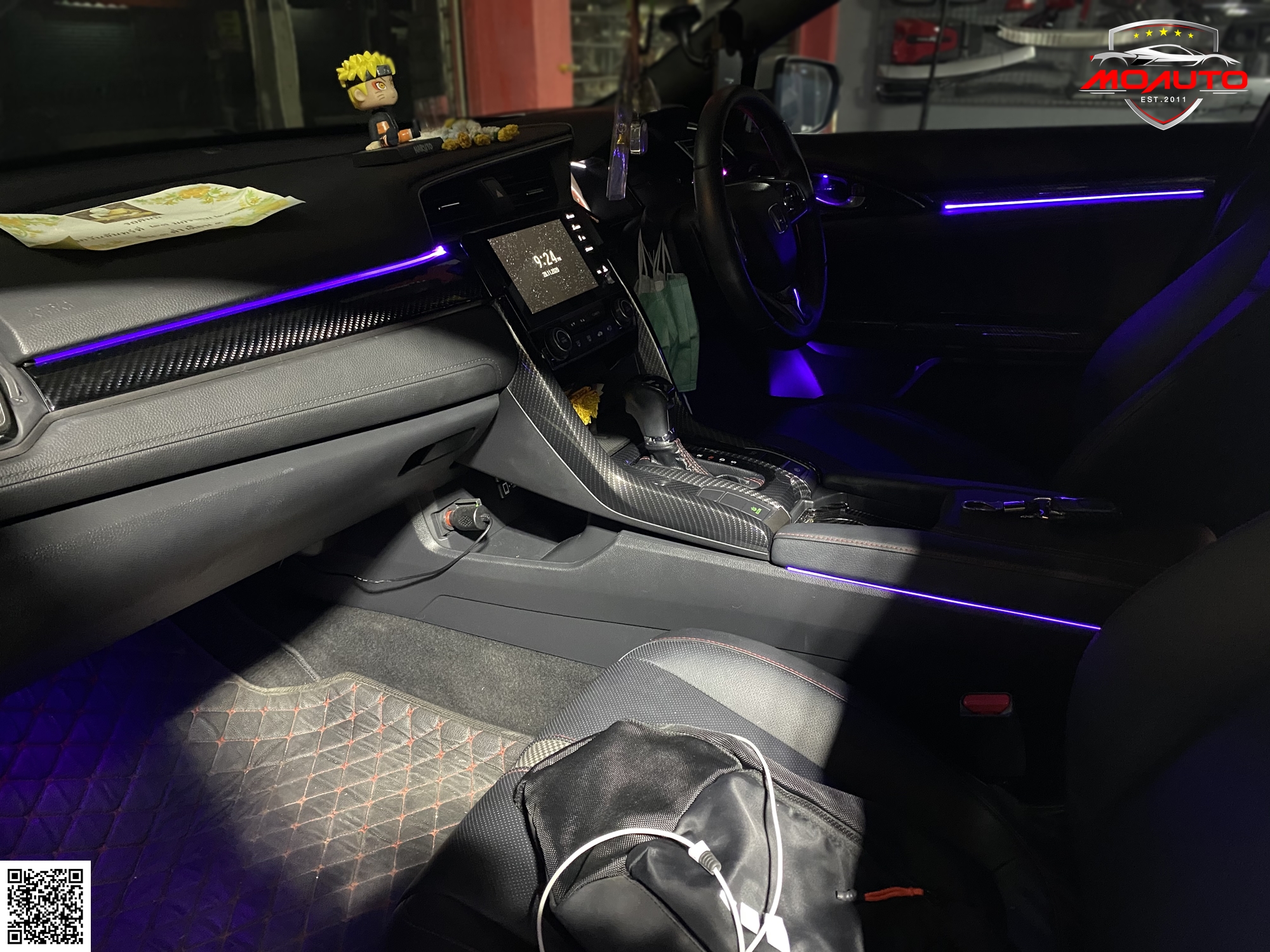 ไฟ Ambient light ตรงรุ่น V1 CIVIC FC / FK