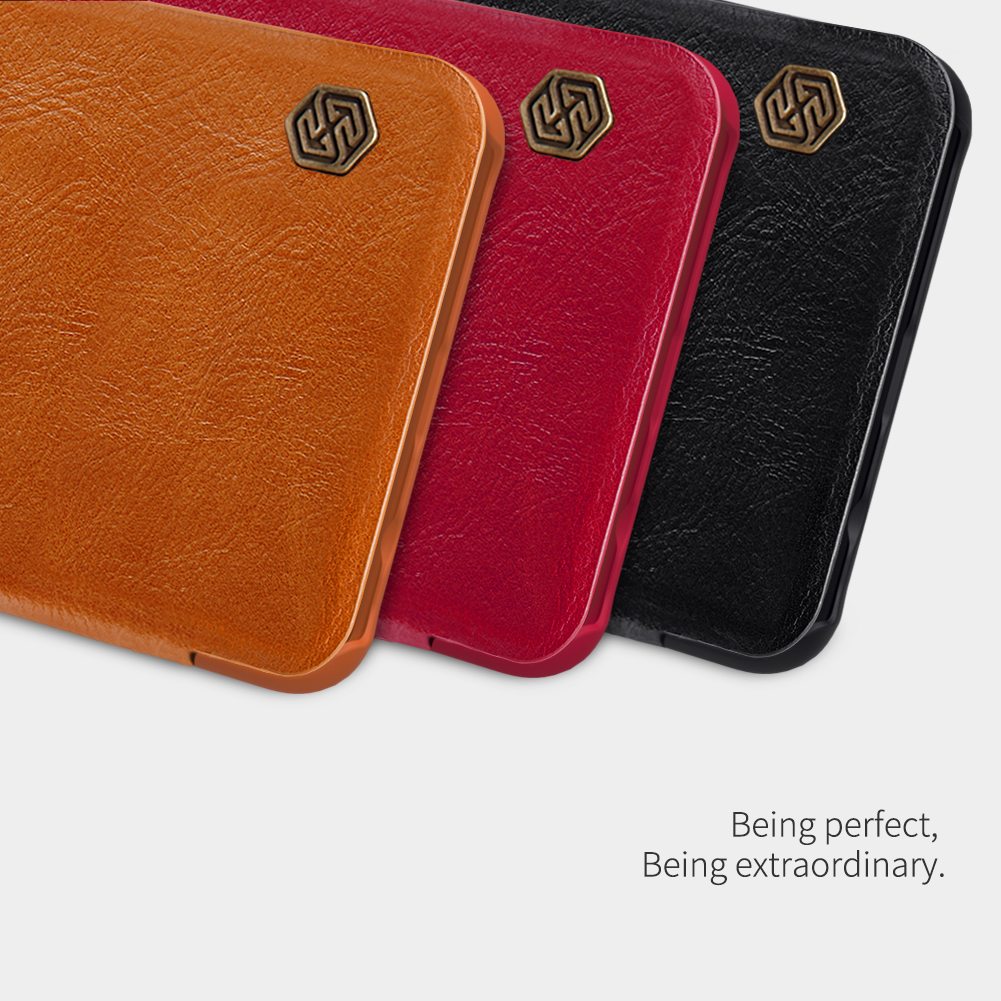 Case Samsung Galaxy A31 / Pre-Order * NILLKIN Qin Series หนัง PU พรีเมี่ยมเคสหนังสร้างสไตล์โนเบิลและบารอนใหม่ *