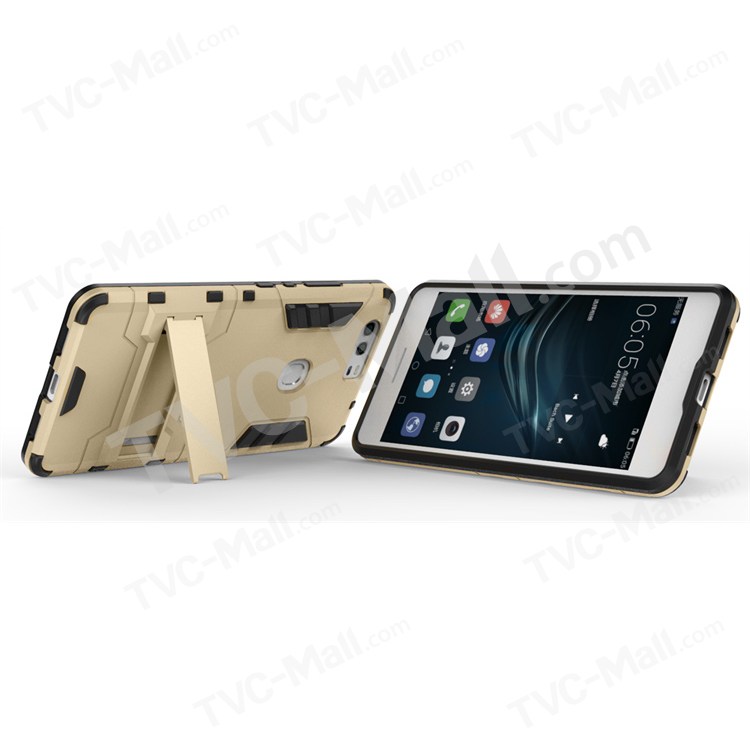 Case Huawei P9 Plus / Pre-order * เคส PC + TPU = เลเยอร์คู่คุ้มครอง ขาตั้ง *