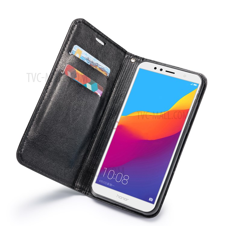 Case Huawei Y9 / Pre-order * เคสแบบประกบหนัง PU ดูดซับอัตโนมัติพร้อมช่องเสียบการ์ด *