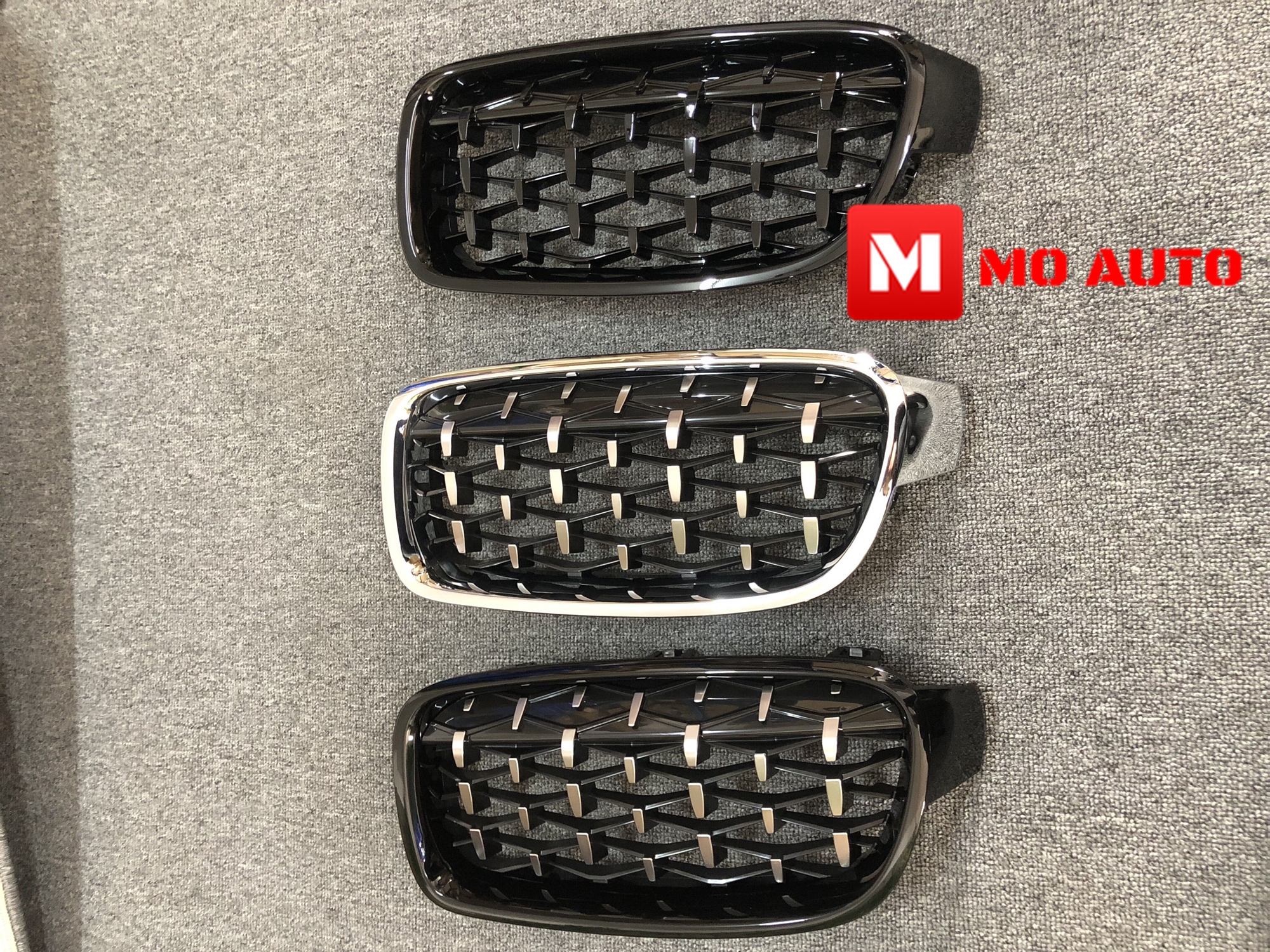 กระจังหน้าไดมอนกริว ไตคู่ BMW G30