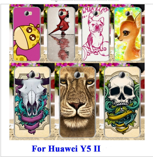 Case Huawei Y5 ii / Pre-order * เคสยางแข็ง สีสันสดใส *