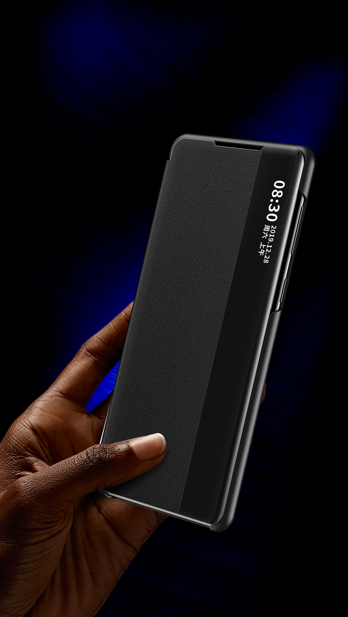 Case Xiaomi Mi 10T 5G / Mi 10T Pro 5G / Pre-order * เคส View Window Flip ทำจากวัสดุหนัง PC + PU หน้าต่างโปร่งแสงเพื่อให้ดูข้อมูลได้ง่าย *