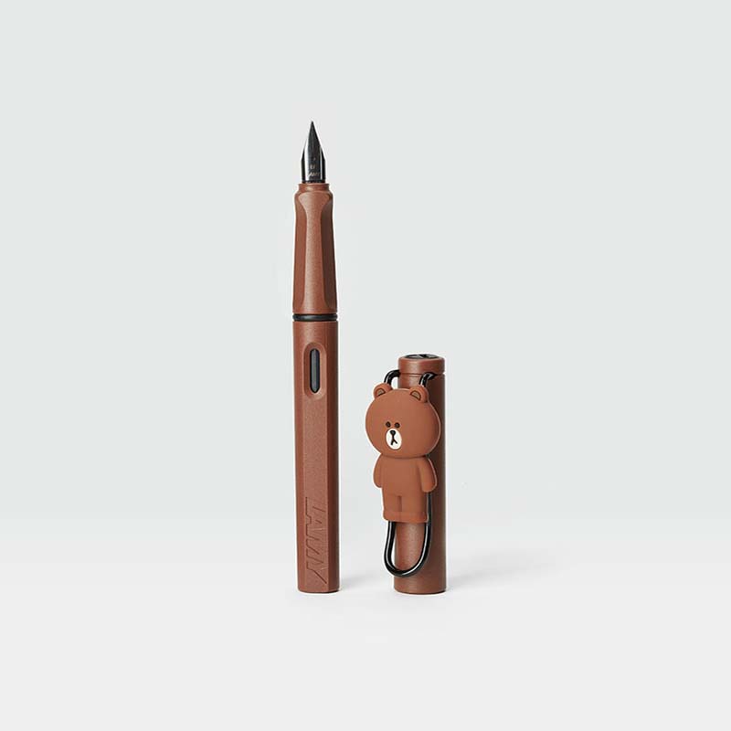 LAMY X LINE FRIENDS BROWN IN THE RED LIMITED EDITION