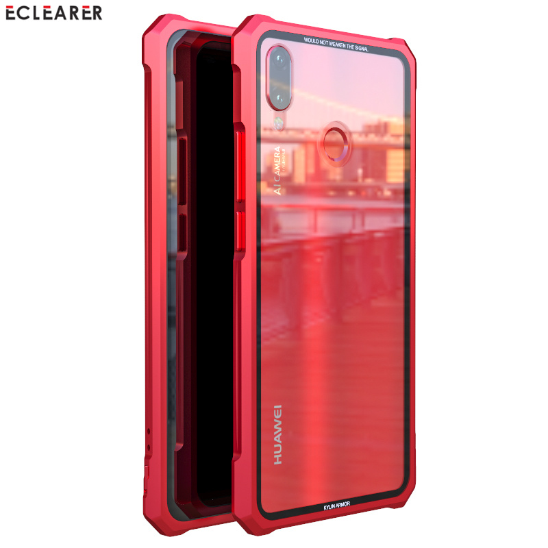Case Huawei Nova 3 / Pre-Order * เคสอลูมิเนียมโลหะ ปกหลังกระจกนิรภัย 9 H + Premium *