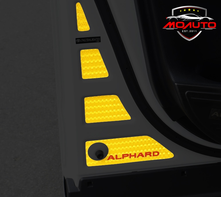 สติ๊กเกอร์สะท้อนแสงประตูคู่หน้า ALPHARD / VELLFIRE 30 MC