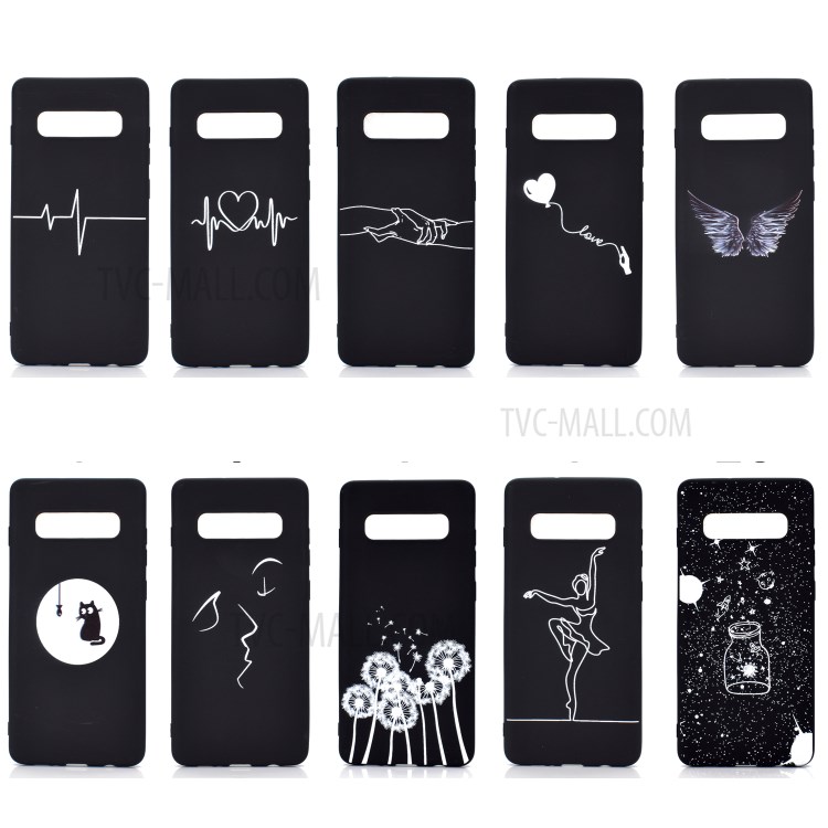 Case Samsung Galaxy S10 Plus / Pre-Order * เคส TPU พื้นผิวด้านรูปแบบที่โดดเด่น *